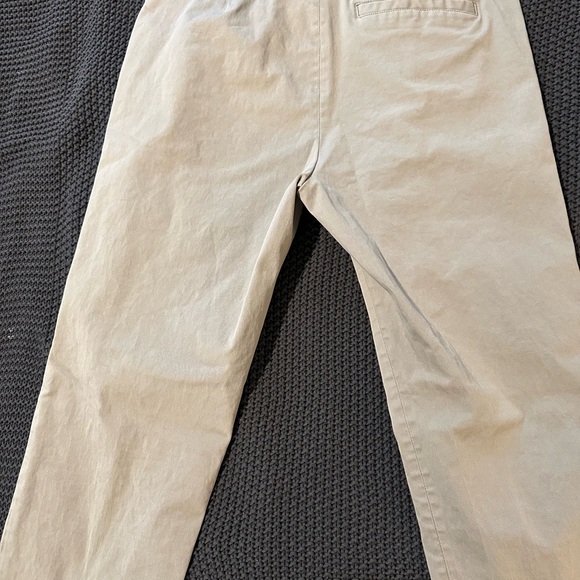 A.P.C. Pants Mens 33 Chino Casual Flat Front Straight Slim Beige - Picture 5 of 9